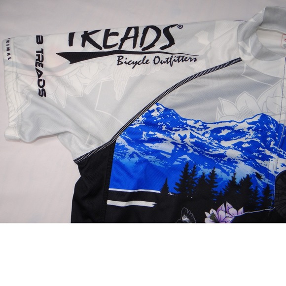 IKEADS Bicycle Outfitters Colorado Ram Mountain Cycling Jersey Men's‎ XL - Picture 5 of 13